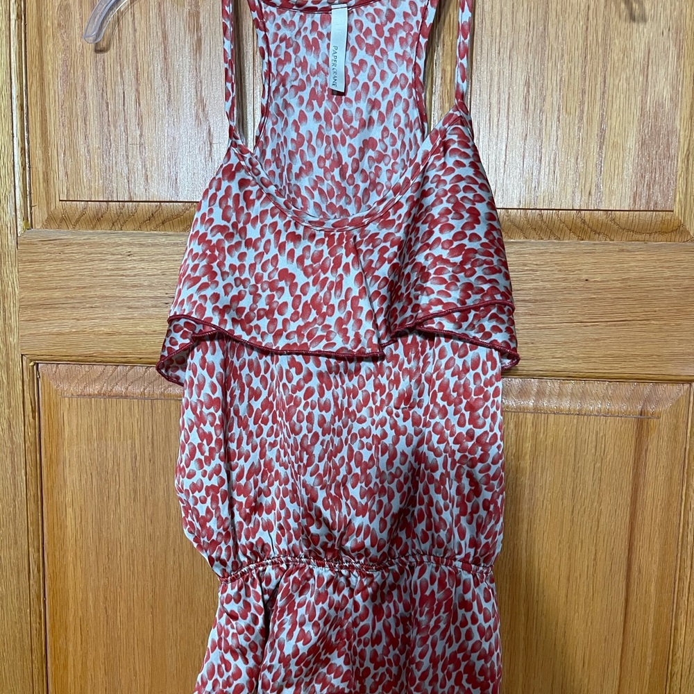 Paper Crane tank blouse